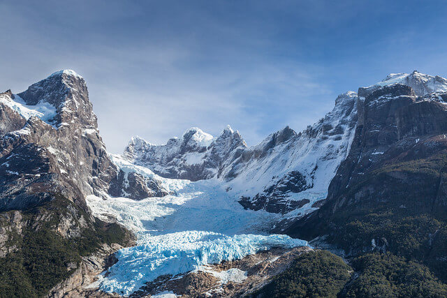 Glaciares Balmaceda y Serrano