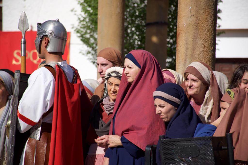 REpresentación Semana Santa en Cuevas del Campo
