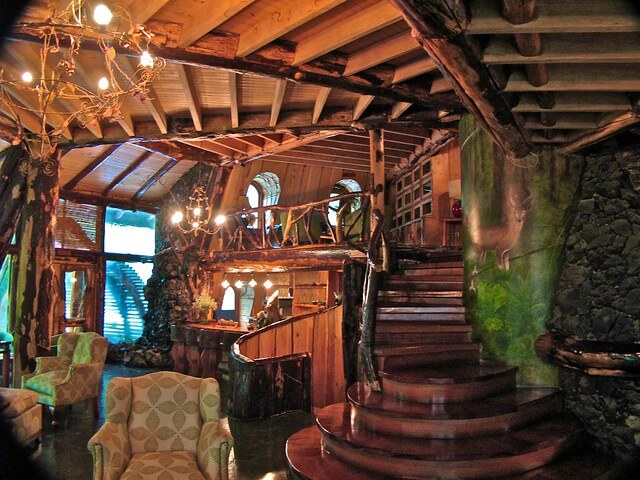 Interior del Montaña Mágica Lodge