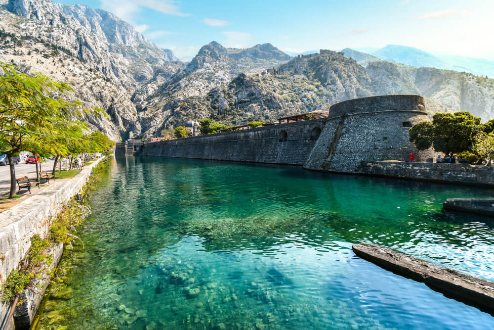 Muralla de Kotor en Montenegro