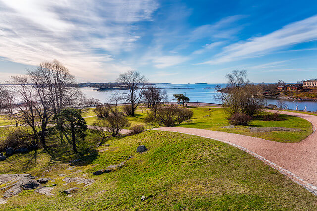 Parque Kaivopuisto en Helsinki
