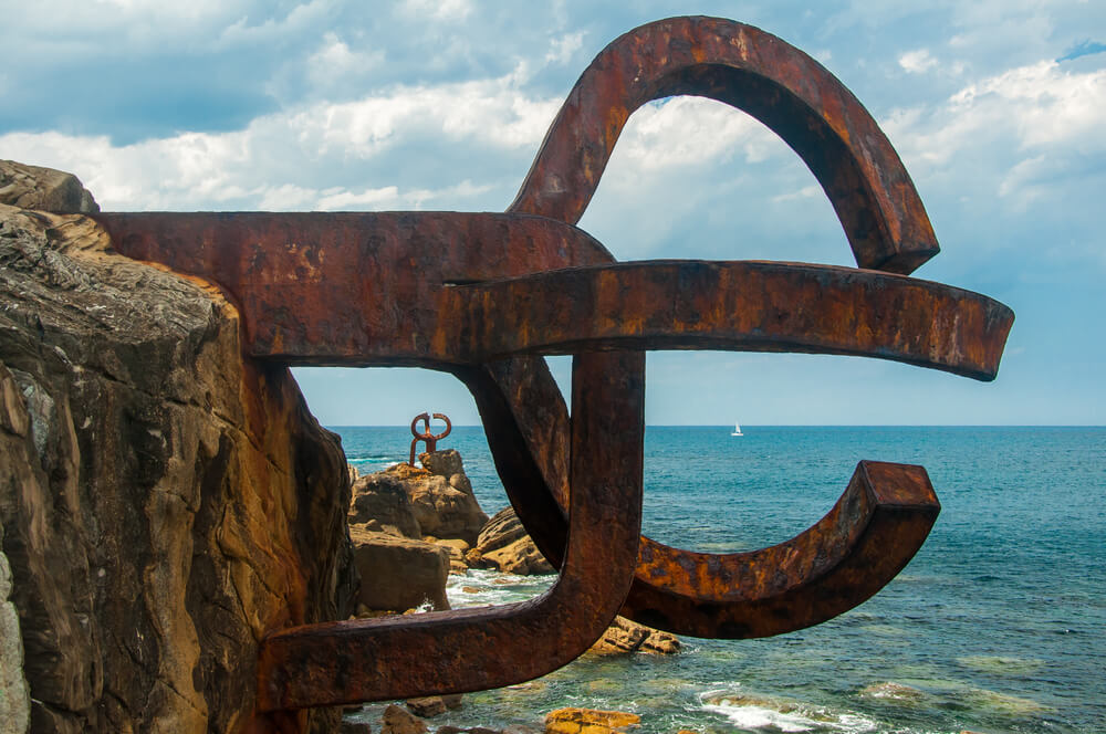 "Peine del Viento" de Chillida