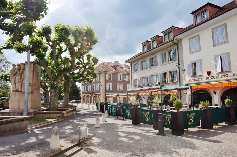 Plaza en Carouge
