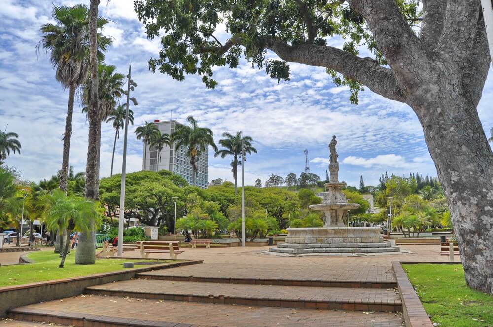 Plaza de los Cocoteros de Noumea