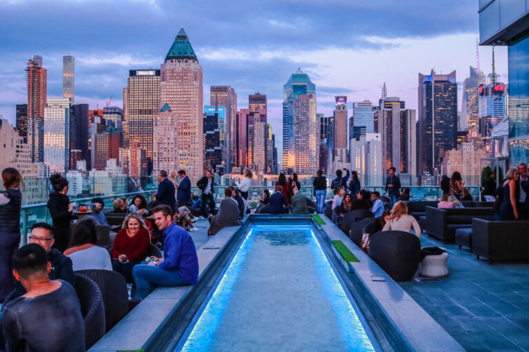 Los rooftops más animados de Nueva York