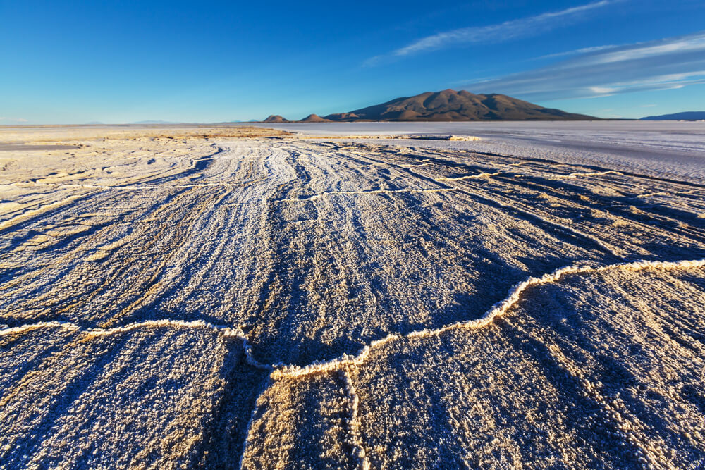 Salar de Coipasa, una de las salinas de Bolivia