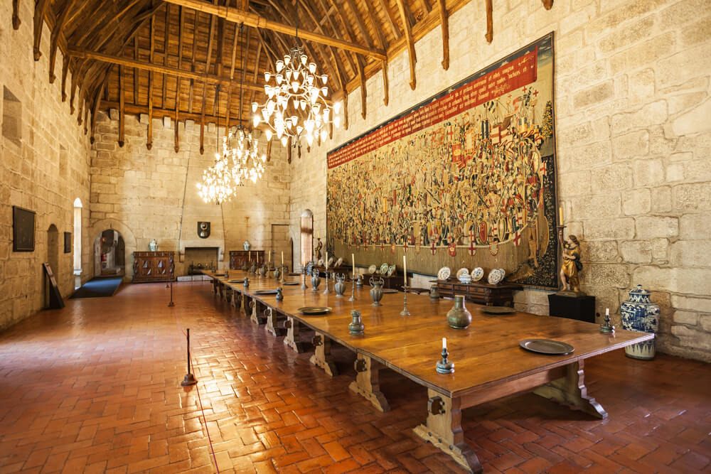 Salón de banquetes del palacio