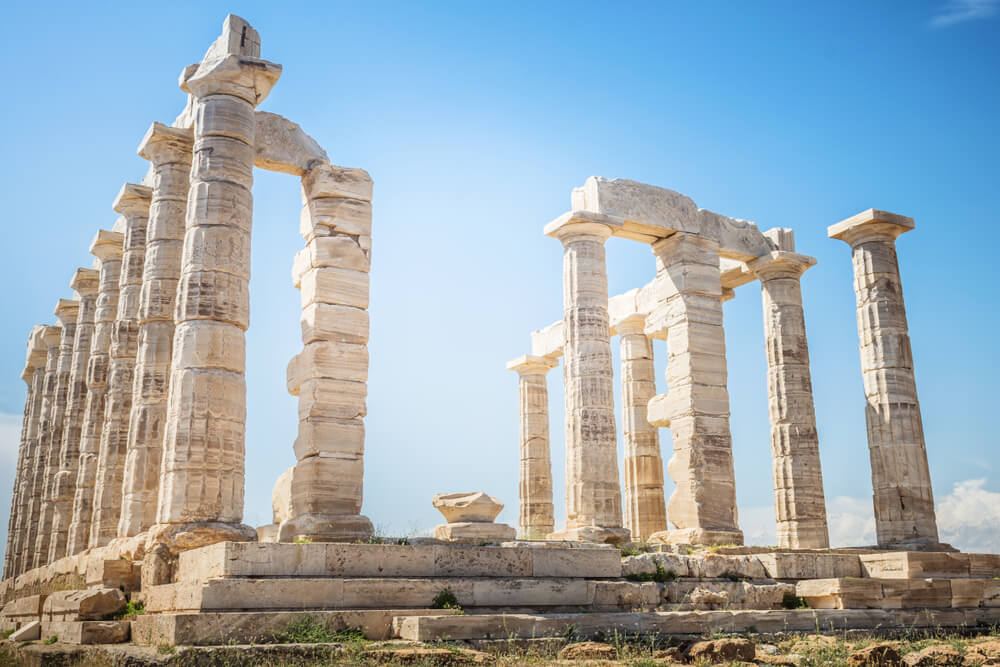 Templo de Poseidón en cabo Sunio