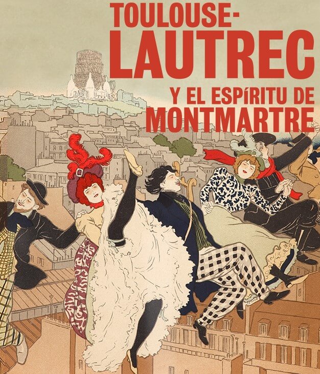 Cartel de Toulouse-Lautrec para una de las exposiciones temporales