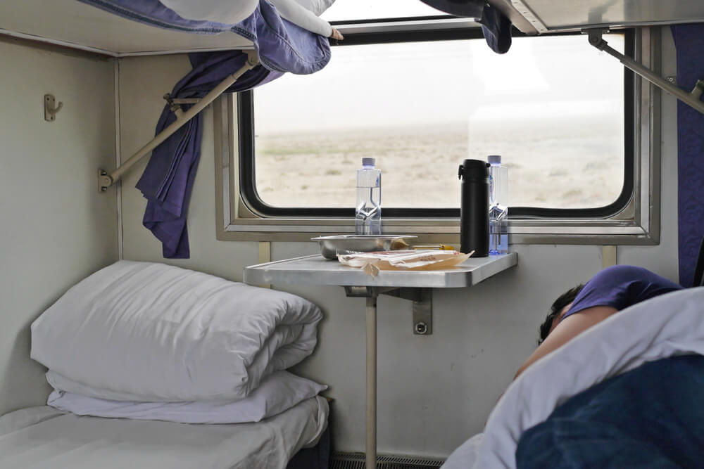 Tren cama para viajar barato