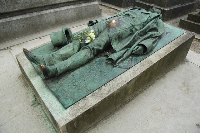 Tumba Victor Noir en París