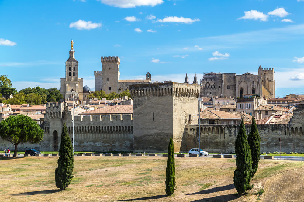 Vista de Avignon