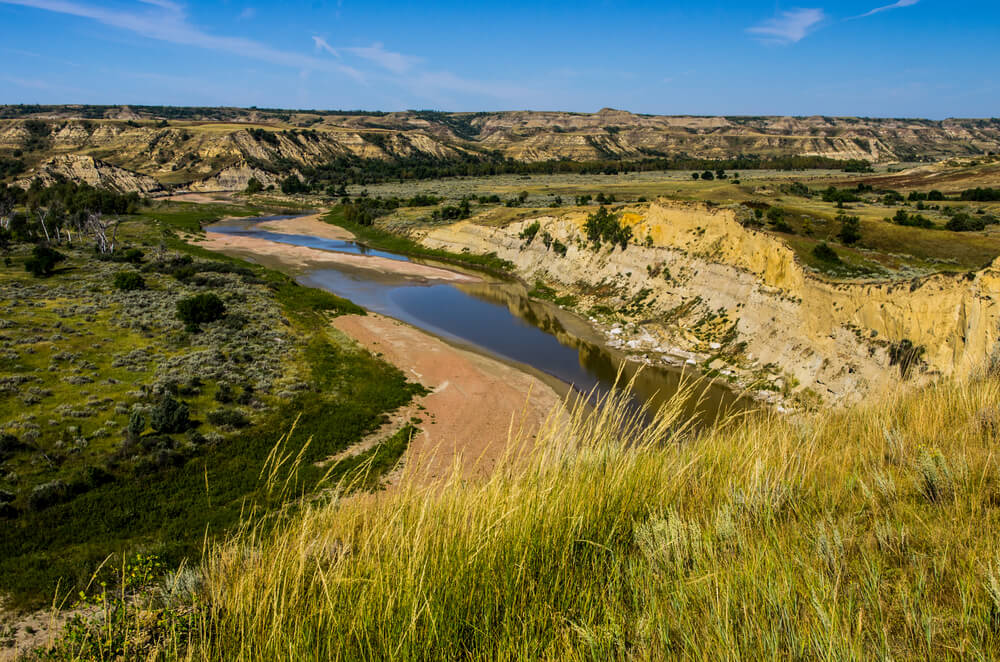 Paisaje del Parque Nacional Theodore Roosevelt