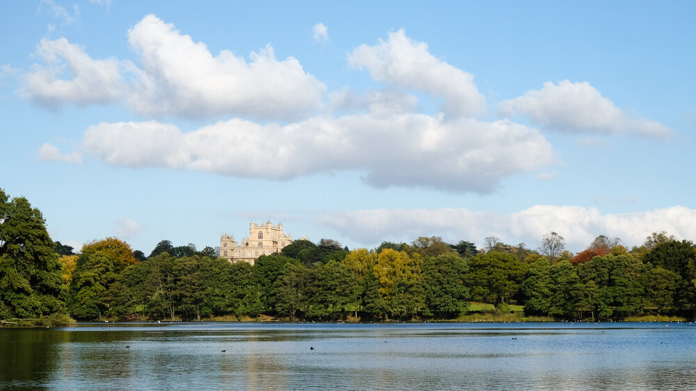 Vista de Wollaton Park en Nottingham