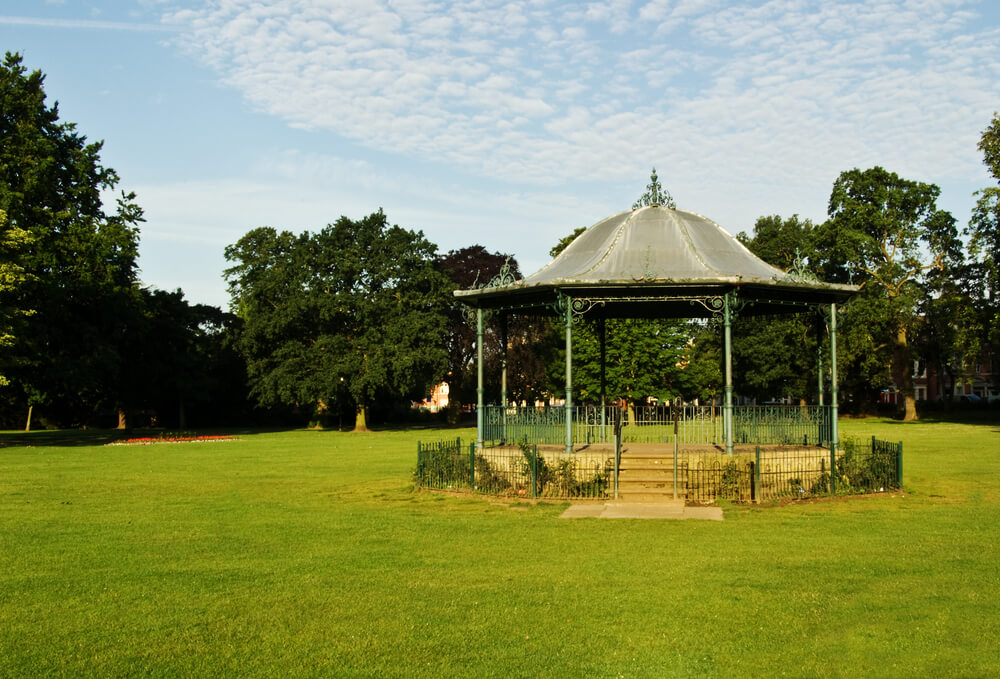 Vista de Abington Park