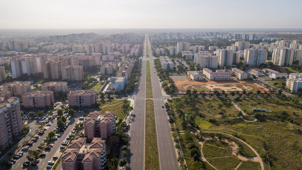Vista aérea de Kilamba