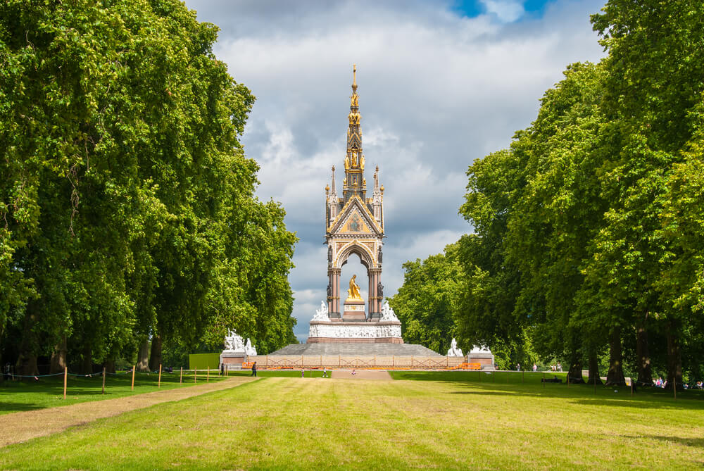 Vista del Albert Memorial