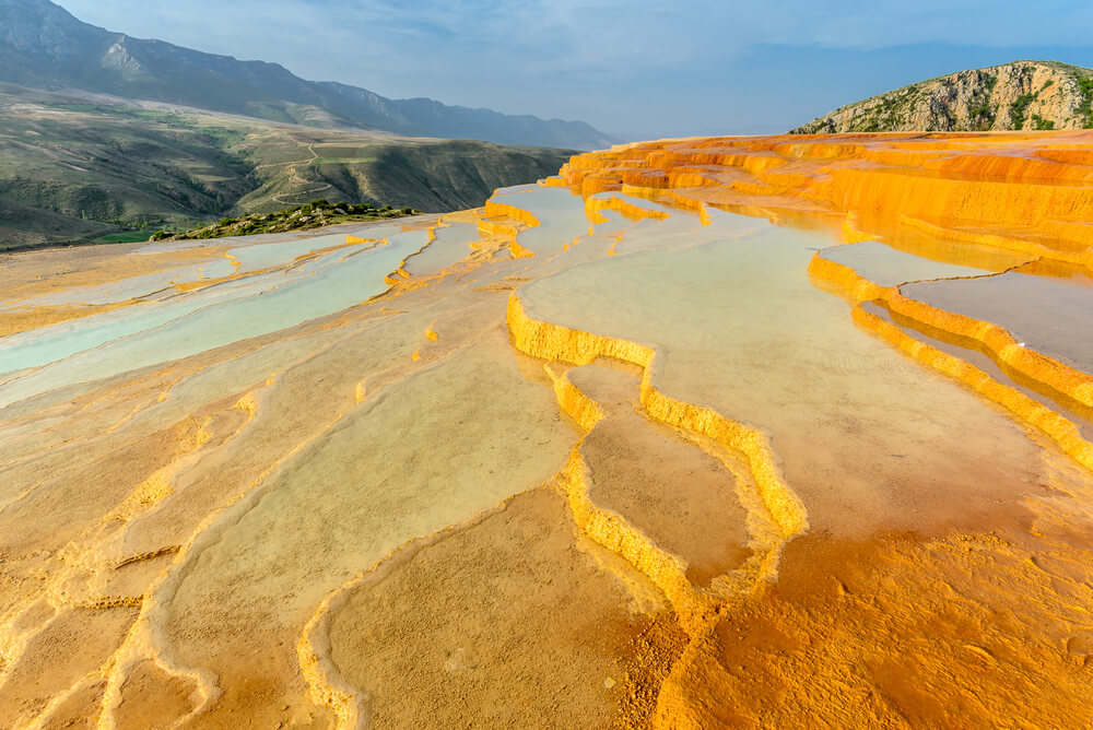 Badab Soort en Irán, uno de los lugares maravillosamente extraños