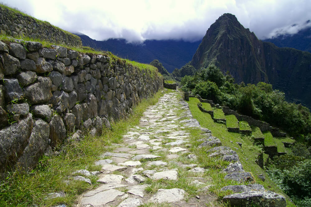 Vista del Camino del Inca