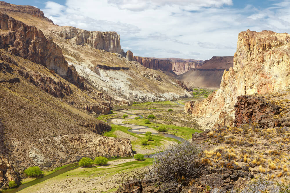 Cañadón de río Pinturas