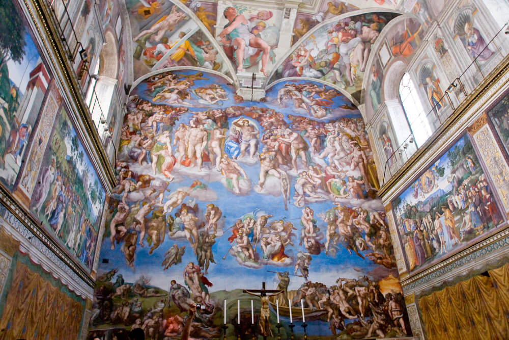 Frescos en la Capilla Sixtina