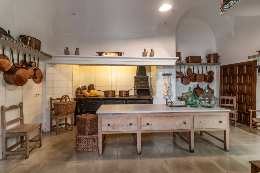 Cocina del palacio