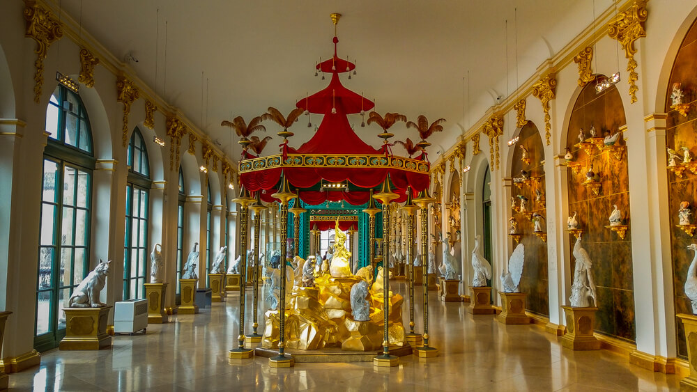 Colección de porcelana del palacio