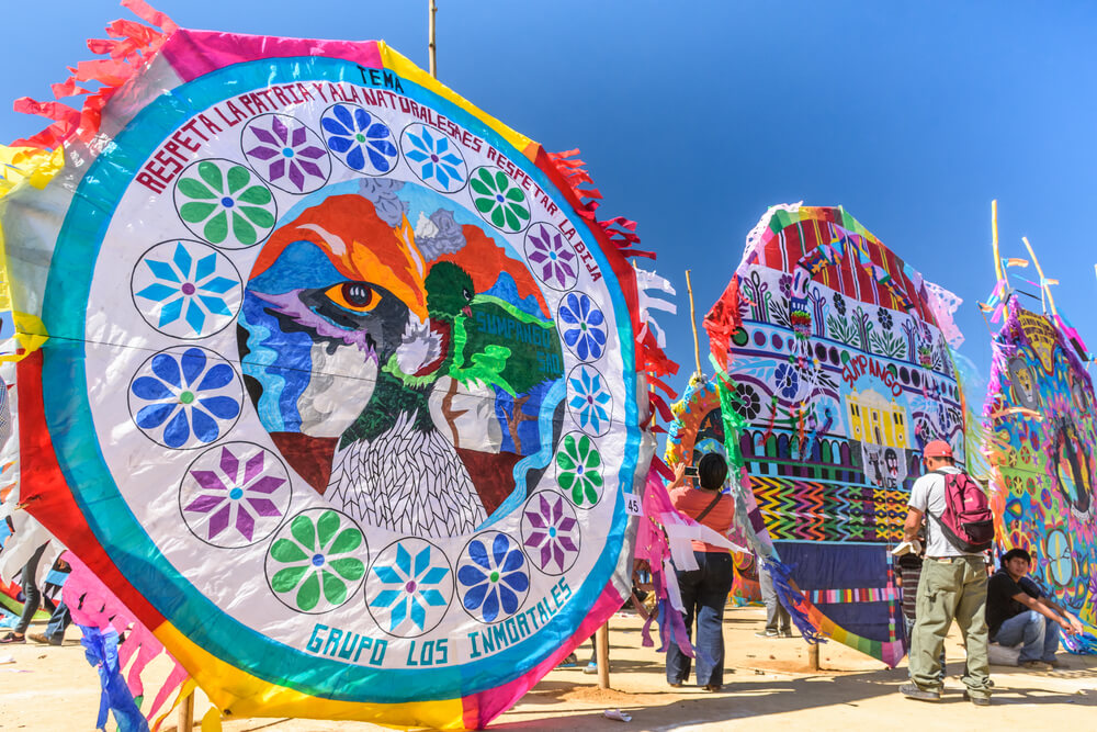 Festival de cometas en Sumpango