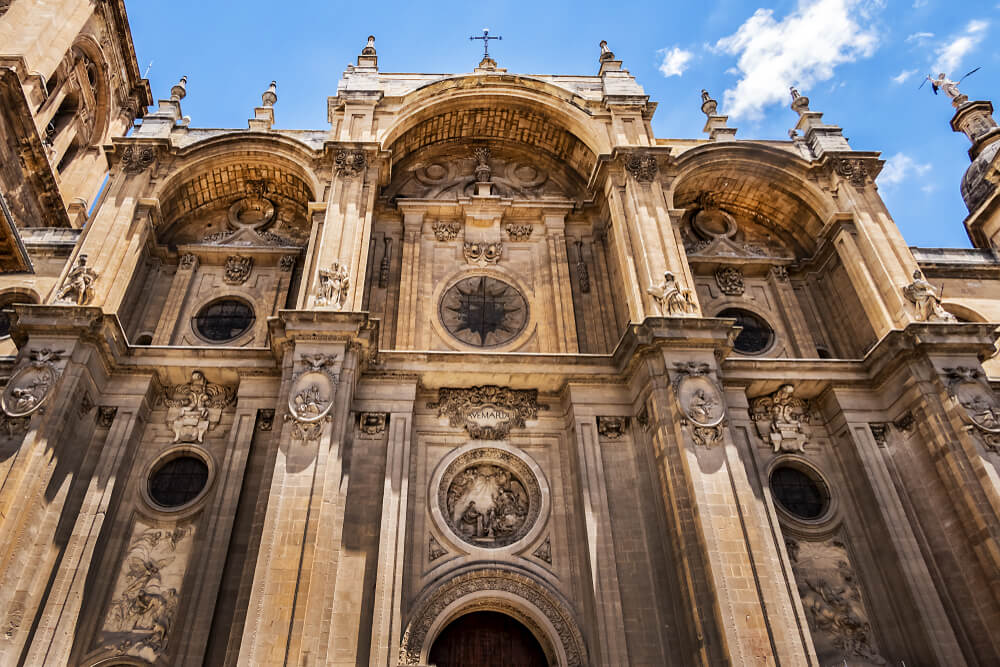 Detalle de la catedral de Granada