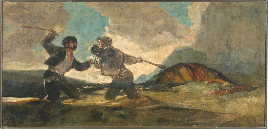 Duelo a garrotazos de Goya