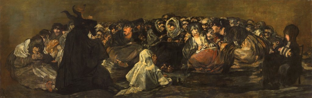 El aquelarre, una de las Pinturas negras de Goya