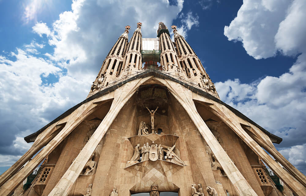 Fachada de la Sagrada Familia