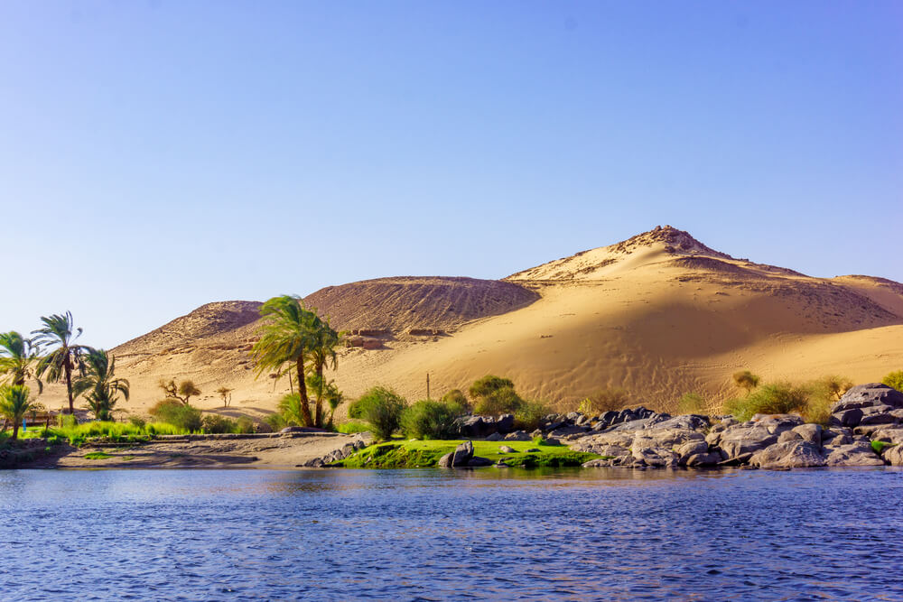Río Nilo de Egipto