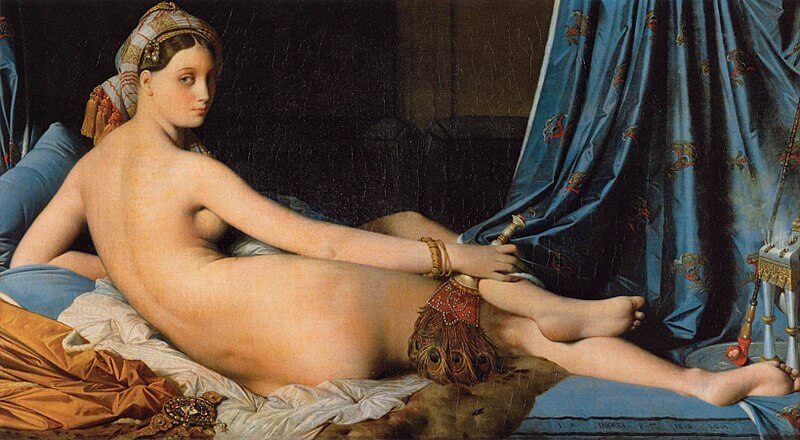La gran odalisca de Ingres