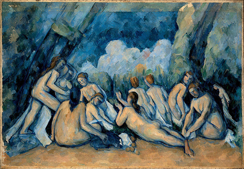"Las grandes bañistas" de Cézzane en la National Gallery