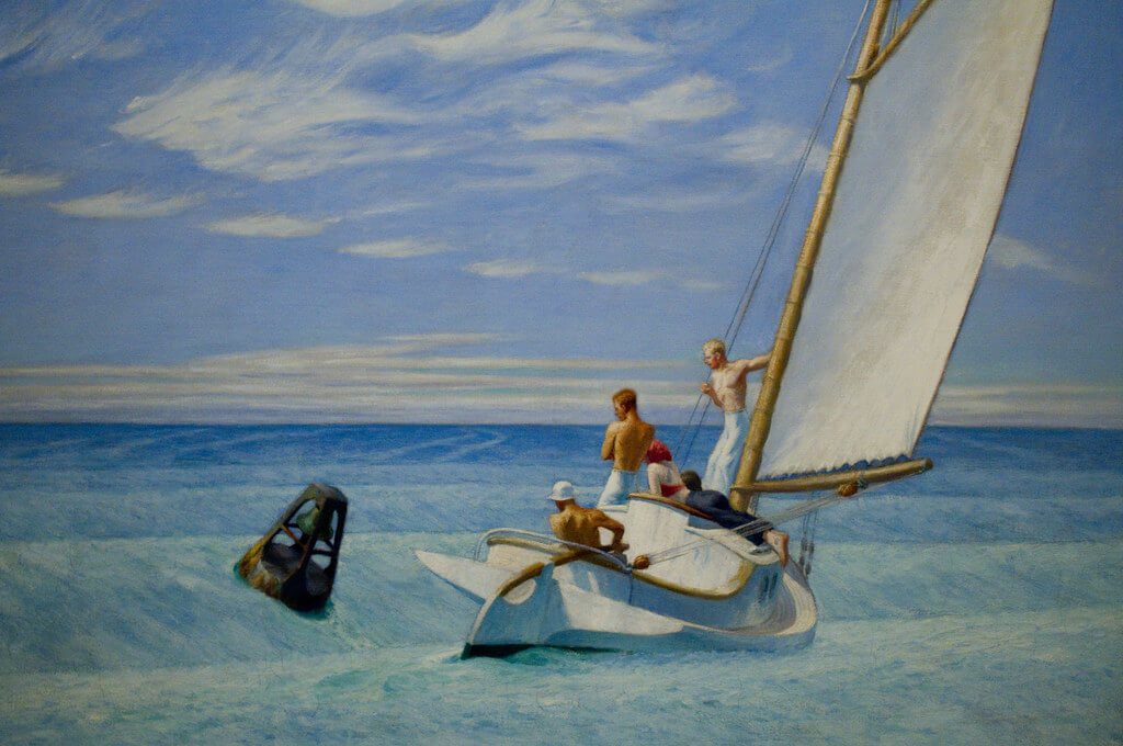 Cuadro 'Ground Swell' de Hopper