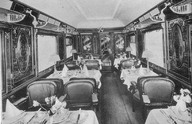 Interior del Orient Express