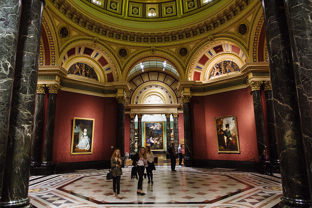 Interior de la National Gallery