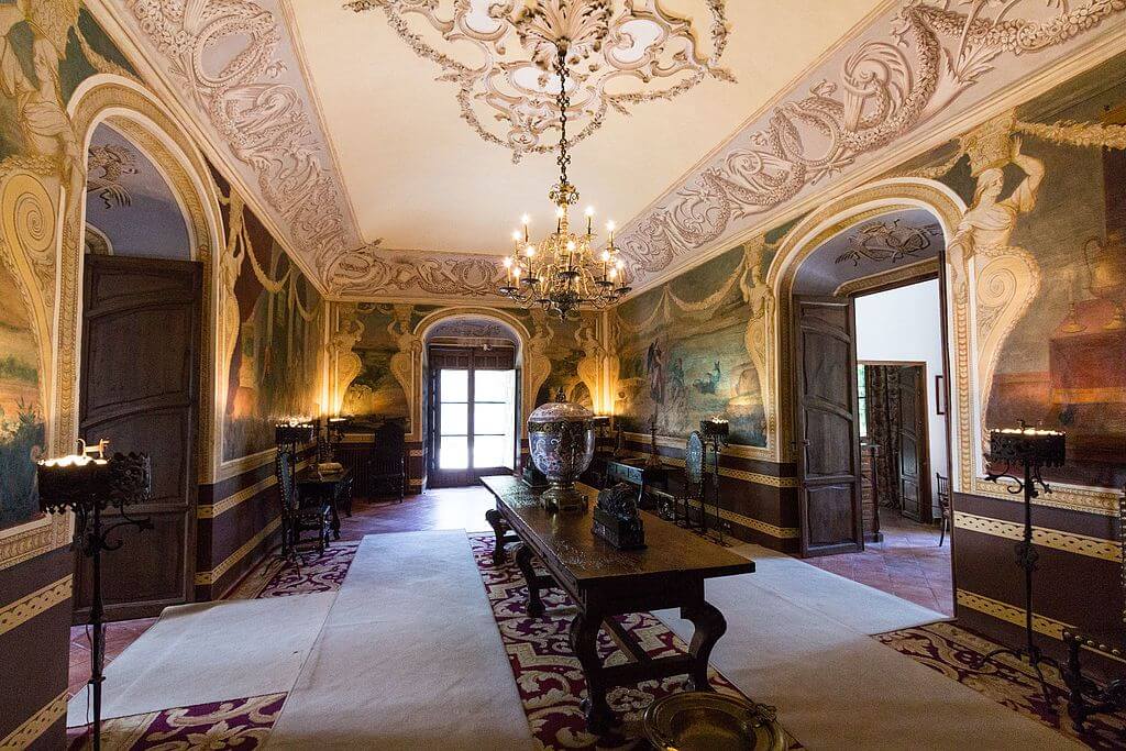 Interior del palacio de Viana de córdoba
