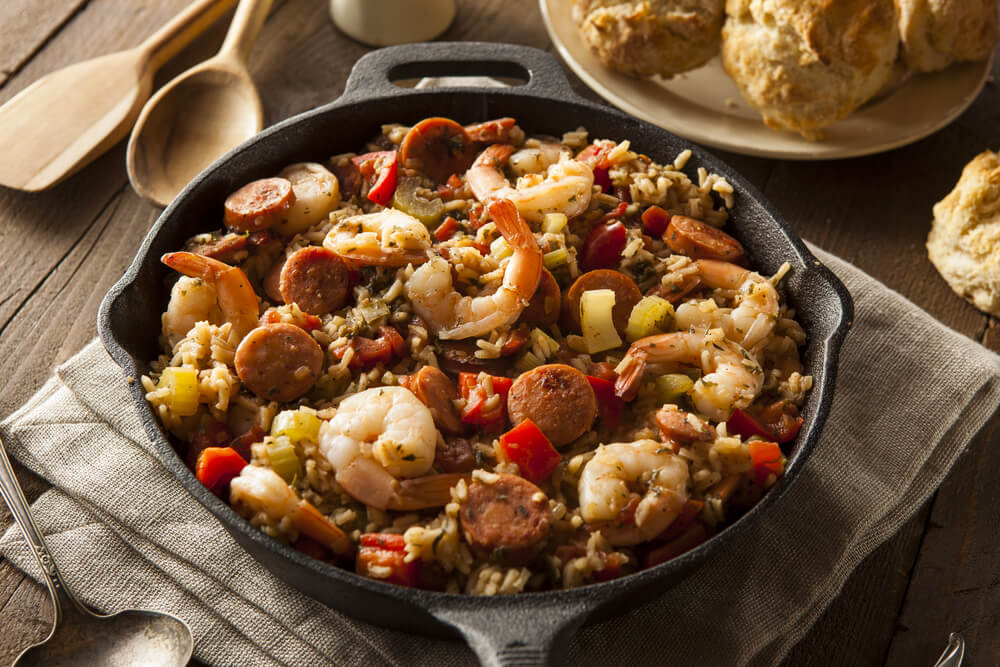 Plato de jambalaya