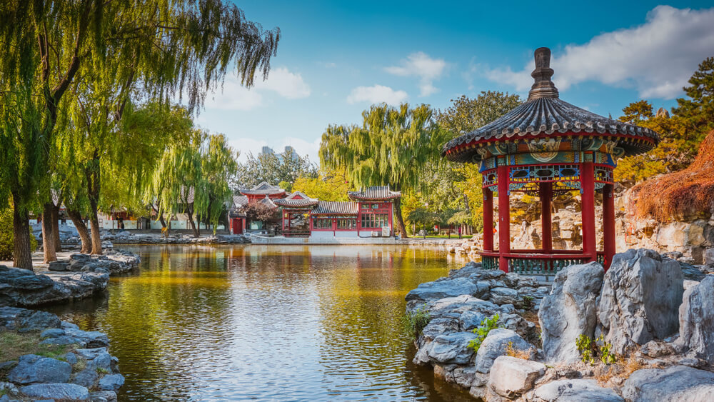 Jardín en Pekín