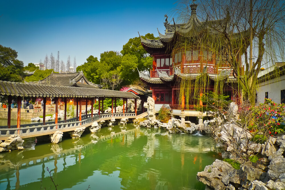 Jardín de Yuyuan en Shangai