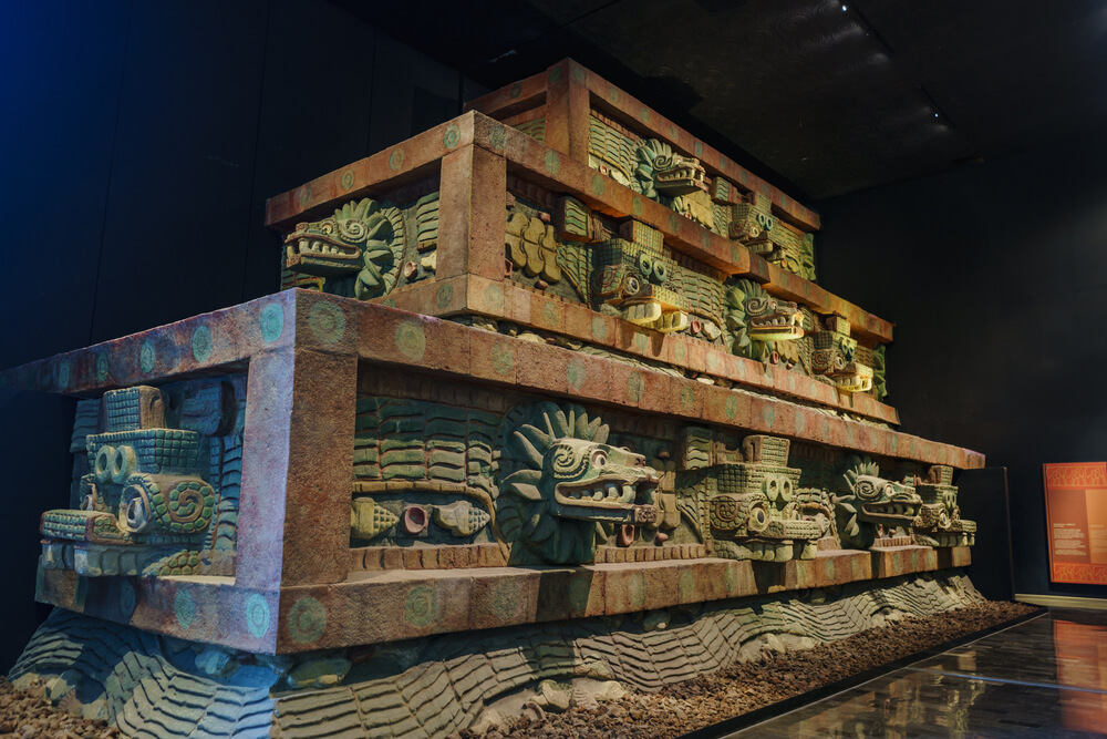 Exposición en el Museo Nacional de Antropología de México
