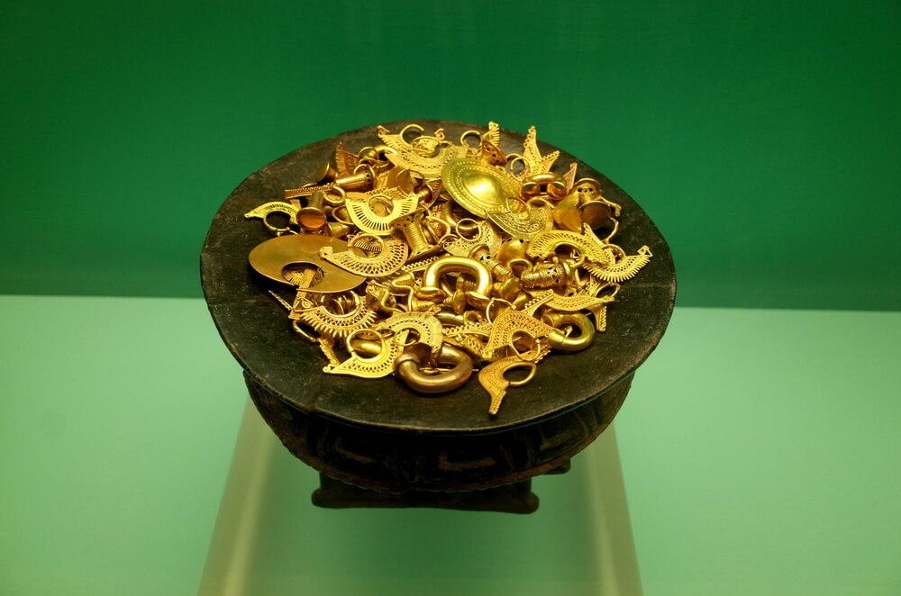 Piezas del Museo del Oro, uno de los museos de América Latina
