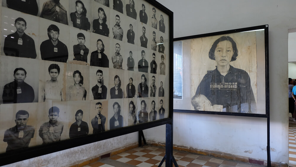 Museo del Genocidio de Tuol Sleng en Camboya