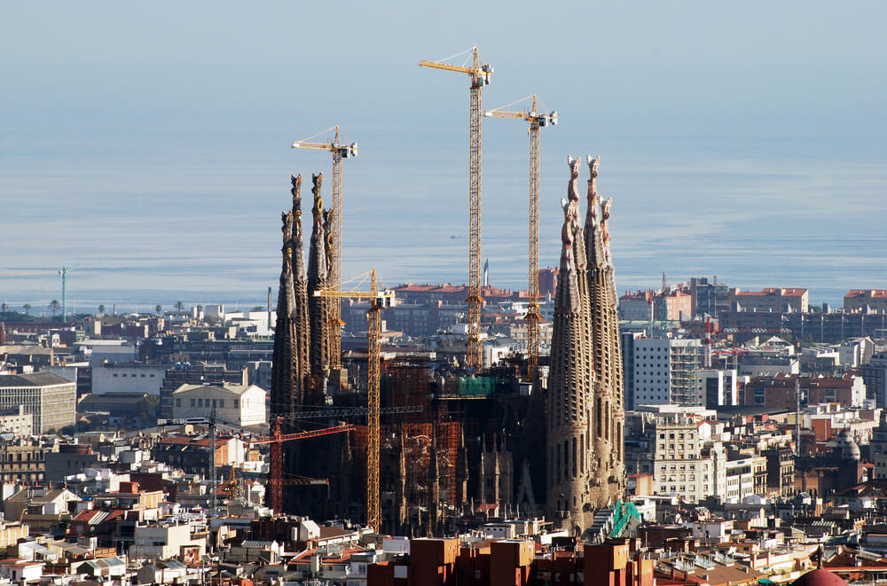 Obras en la Sagrada Familia