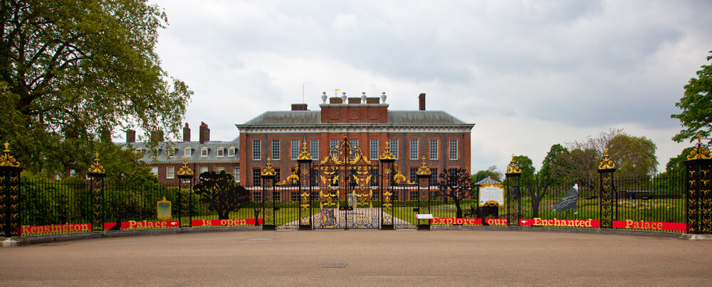 Exterior del palacio de Kensington