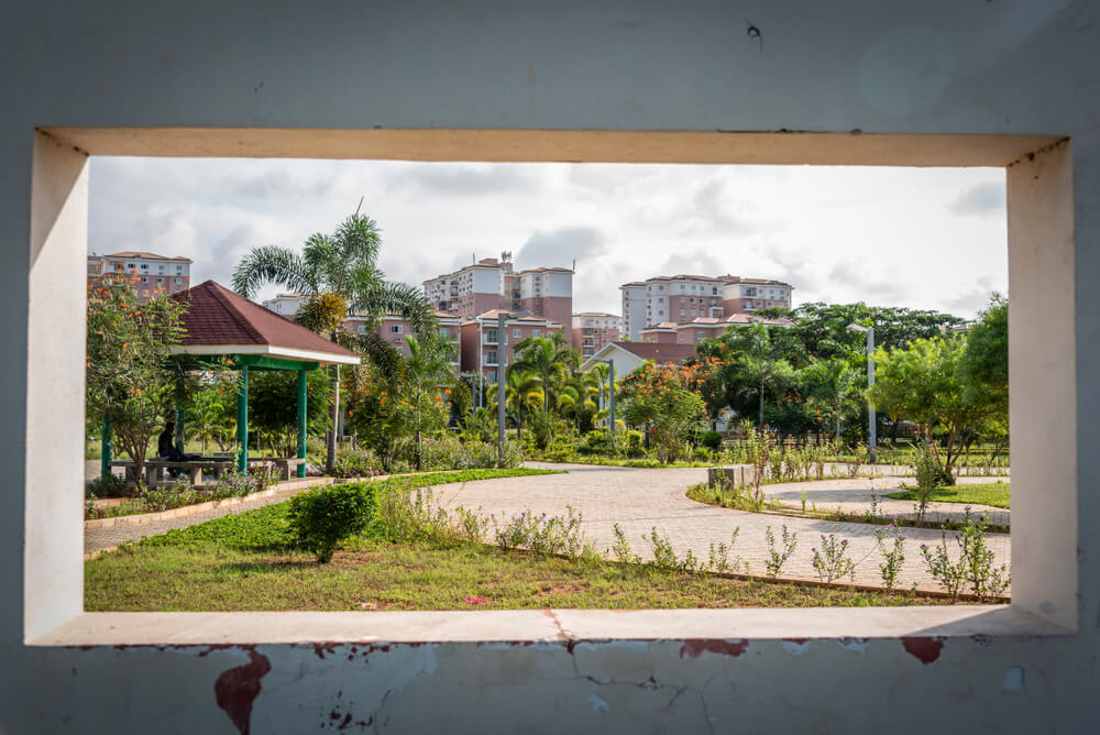 Parque en la ciudad