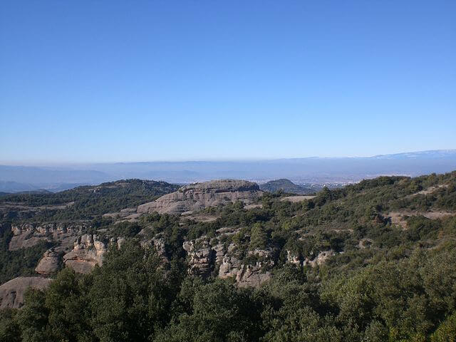 Vista del Parque Natural de Sant Llorenç