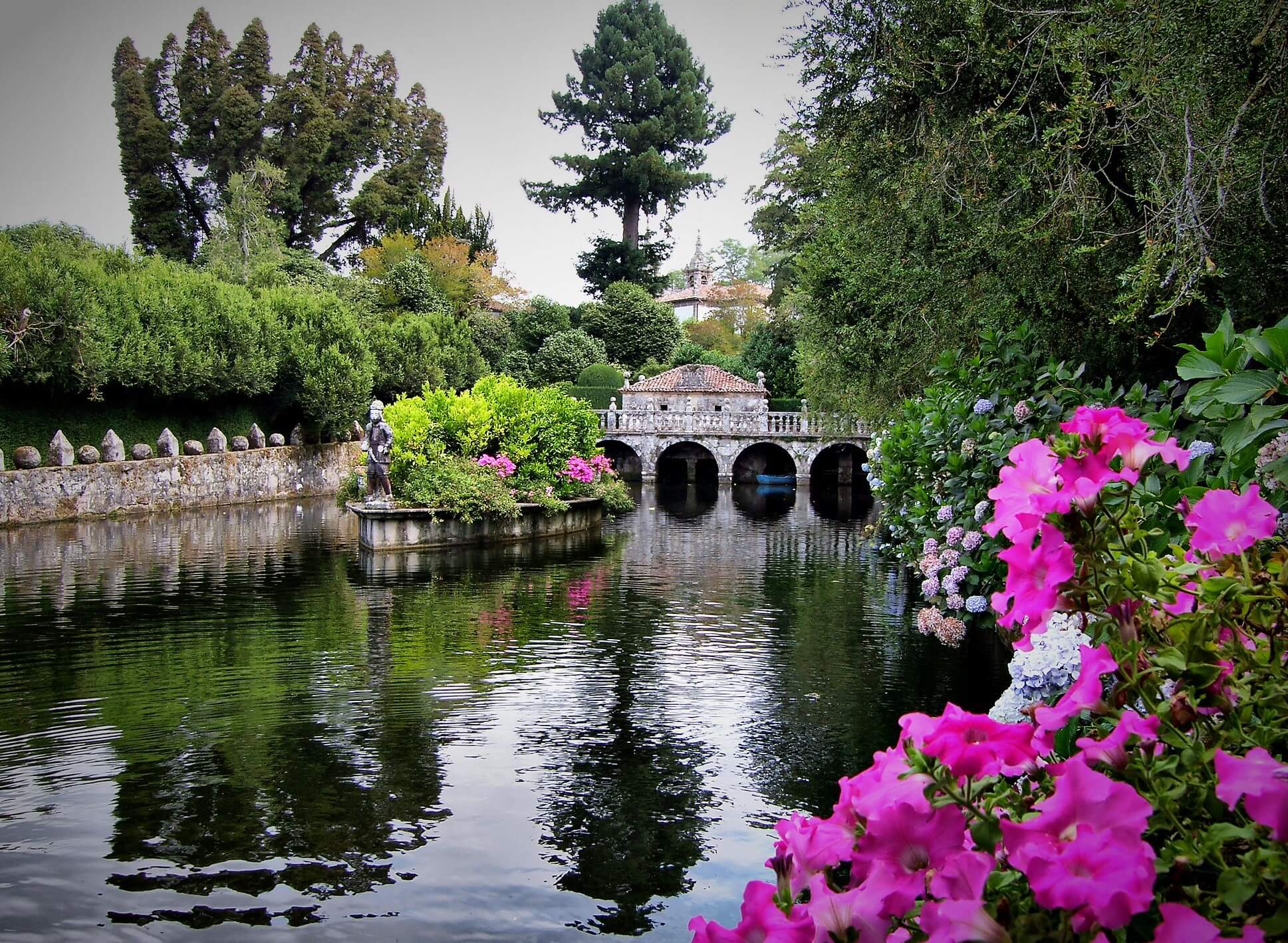 Jardines del pazo de Oca